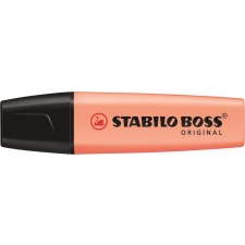 STABILO Szövegkiemelő, 2-5 mm, STABILO "BOSS original Pastel", barack filctoll, marker