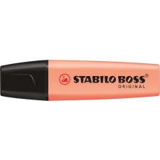 STABILO Szövegkiemelő, 2-5 mm, STABILO &quot;BOSS original Pastel&quot;, barack filctoll, marker
