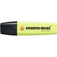 STABILO Szövegkiemelő 2-5mm, vágott hegyű, STABILO Boss original Pastel lime filctoll, marker