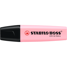 STABILO Szövegkiemelő 2-5mm, vágott hegyű, STABILO Boss original Pastel pink filctoll, marker