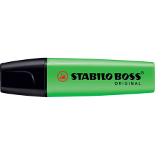 STABILO Szövegkiemelő 2-5mm, vágott hegyű, STABILO Boss original zöld filctoll, marker