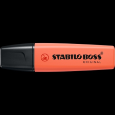 STABILO Szövegkiemelő 2-5mm, vágott hegyű, Stabilo Boss Pastel 70/140 korall filctoll, marker