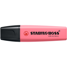 STABILO Szövegkiemelő 2-5mm, vágott hegyű, Stabilo Boss Pastel 70/150 cseresznyevirág filctoll, marker