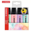 STABILO Szövegkiemelő, STABILO BOSS Original, 2-5 mm, pasztell, 4db-os készlet