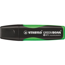 STABILO Szövegkiemelő stabilo green boss neon zöld környezetbarát 6070/33 filctoll, marker