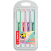 STABILO Szövegkimelő készlet, 1-4 mm, STABILO Swing cool Pastel, 4 különböző szín (TST2754082)