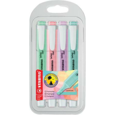 STABILO Szövegkimelő készlet, 1-4 mm, STABILO Swing cool Pastel, 4 különböző szín (TST2754082) filctoll, marker