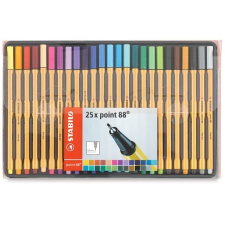 STABILO Tűfilc stabilo point 88 dobozos 25db-os készlet filctoll, marker