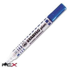STABILO Táblamarker, 1-5 mm, vágott, STABILO &quot;Plan&quot;, kék filctoll, marker