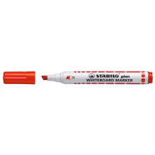 STABILO Táblamarker 1,5mm, vágott Stabilo plan 643/40 piros filctoll, marker