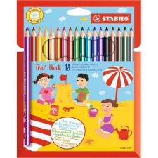  Stabilo Trio vastag 18db-os vegyes színű színes ceruza színes ceruza