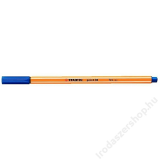 STABILO Tűfilc, 0,4 mm, STABILO Point 88, kék (TST88411) filctoll, marker