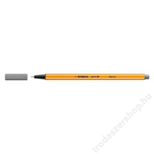 STABILO Tűfilc, 0,4 mm, STABILO Point 88, szürke (TST88961) filctoll, marker