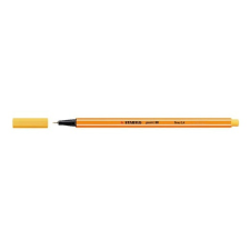 STABILO Tűfilc, 0,4 mm, STABILO &quot;Point 88&quot;, sárga filctoll, marker