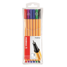 STABILO Tűfilc STABILO Point 88 6db-os készlet filctoll, marker
