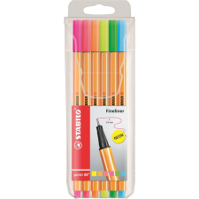 STABILO Tűfilc STABILO Point 88 neon 6db-os készlet filctoll, marker