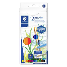 STAEDTLER Akvarell ceruza készlet, hatszögletű, "146 10C", 12 különböző szín (TS14610CC12) (TS14610CC12) ceruza