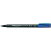 STAEDTLER Alkoholmentes marker, OHP, 0,6 mm, STAEDTLER "Lumocolor 316 F", kék (TS3163)