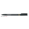 STAEDTLER Alkoholos marker, 0,6 mm, F, STAEDTLER "Lumocolor Special", fekete