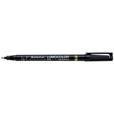 STAEDTLER Alkoholos marker, 0,6 mm, STAEDTLER "318", fekete filctoll, marker