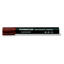 STAEDTLER Alkoholos marker, 2-5 mm, vágott, STAEDTLER &quot;Lumocolor® 350&quot;, barna filctoll, marker
