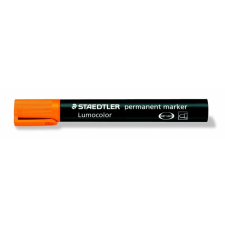 STAEDTLER Alkoholos marker, 2 mm, kúpos, STAEDTLER "Lumocolor® 352", narancssárga filctoll, marker