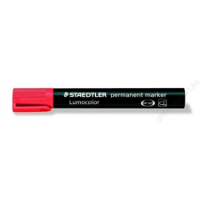 STAEDTLER Alkoholos marker, 2 mm, kúpos, STAEDTLER Lumocolor 352, piros (TS3522) filctoll, marker