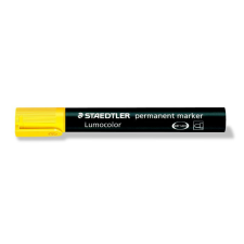 STAEDTLER Alkoholos marker, 2 mm, kúpos, STAEDTLER &quot;Lumocolor® 352&quot;, sárga filctoll, marker
