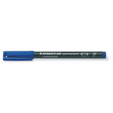 STAEDTLER Alkoholos marker, OHP, 0,6 mm, STAEDTLER Lumocolor 318, kék (TS3183) filctoll, marker