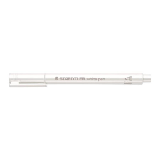 STAEDTLER Dekormarker, 1-2 mm, kúpos, STAEDTLER "8323", fehér filctoll, marker
