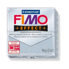 STAEDTLER FIMO Effect Égethető gyurma 56g - Csillámos ezüst (8020-812) gyurma