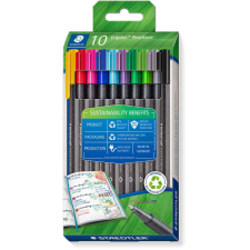 STAEDTLER Fineliner triplus 10er-Set retail (334 RC10) filctoll, marker