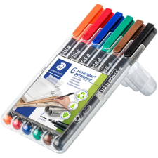 STAEDTLER Folienstift Lumocolor F perm 6St (318 WP6) filctoll, marker