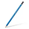 STAEDTLER Grafitceruza, 9B, hatszögletű, STAEDTLER "Mars Lumograph 100"