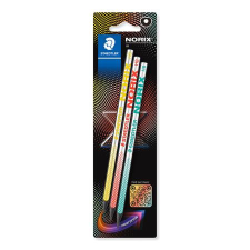 STAEDTLER Grafitceruza készlet, HB, STAEDTLER  Norix® 181 , 3 különböző szín ceruza