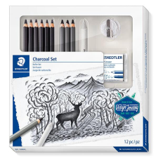 STAEDTLER Grafitceruza készlet, Staedtler, Design Journey, Mars Lumograph, hegyezővel, gyurmaradírral ceruza