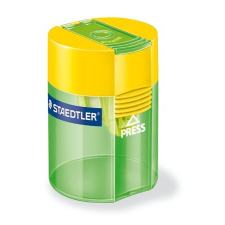 STAEDTLER Hegyező, egylyukú, tartályos, STAEDTLER 511 , vegyes színek hegyező