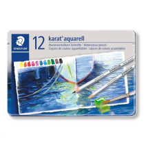 STAEDTLER "Karat" színes akvarell ceruza készlet 12db  (125 M12 / TS125M12) (TS125M12) ceruza