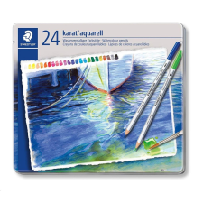 STAEDTLER "Karat" színes akvarell ceruza készlet 24db  (125 M24 / TS125M24) (TS125M24) színes ceruza