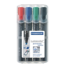 STAEDTLER Lumocolor 350 2-5mm Alkoholos marker 4 db - Vegyes