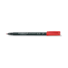 STAEDTLER Marker Staedtler Lumocolor permanent F piros