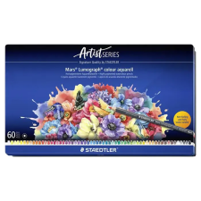 STAEDTLER Mars Lumograph Akvarellceruza készlet, 60 szín színes ceruza