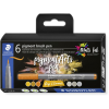 STAEDTLER MultiInk Pigment Arts brush pen 6er-Set grau&Caram retail (371 C6-4)