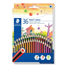 STAEDTLER Noris Colour hatszögletű színes ceruza készlet (36 db / csomag) színes ceruza