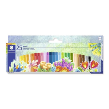 STAEDTLER Olajpasztell kréta, STAEDTLER "Noris 241", 25 különböző szín pasztellkréta