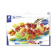 STAEDTLER Olajpasztell kréta, STAEDTLER &quot;2420&quot;, 36 különböző szín kréta
