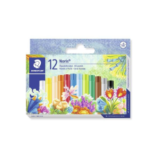 STAEDTLER Olajpasztell kréta, STAEDTLER "Noris 241", 12 különböző szín kréta