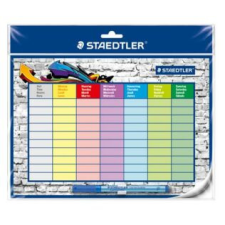 STAEDTLER Órarend, törölhető, öntapadós, STAEDTLER "641 SP2" órarend