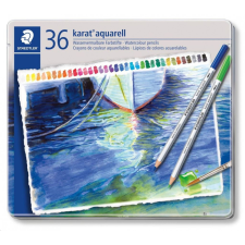 STAEDTLER &quot;Karat&quot; színes akvarell ceruza készlet 36db (125 M36 / TS125M36) színes ceruza