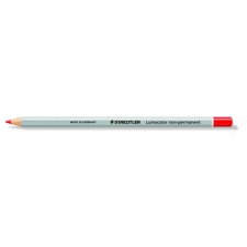 STAEDTLER Színes ceruza, hatszögletű, mindenre író, (omnichrom) STAEDTLER Lumocolor, piros (TS1082) színes ceruza